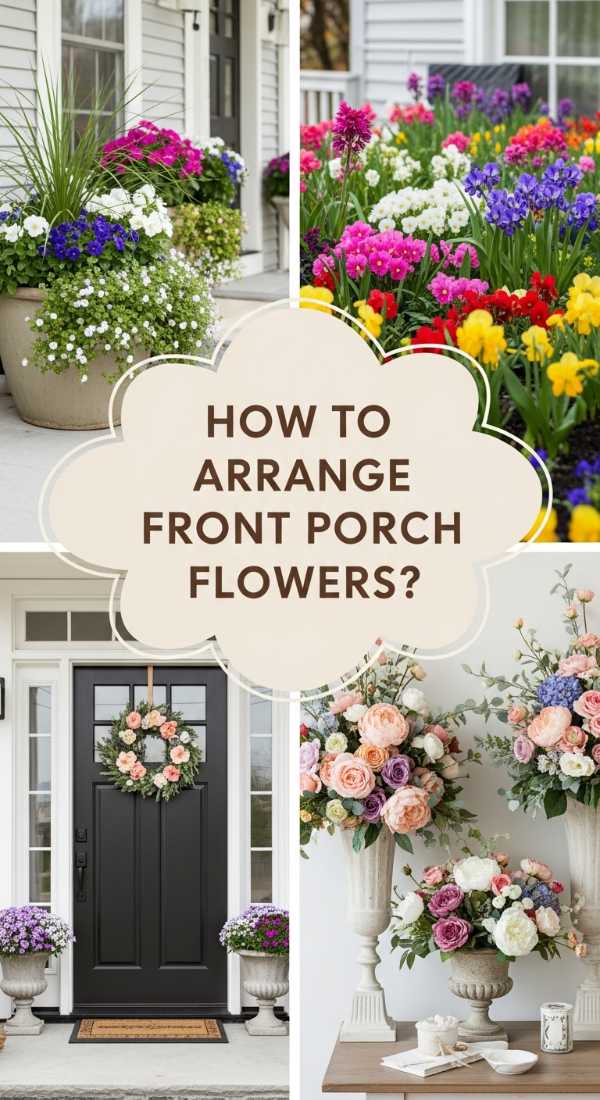 How To Arrange Front Porch Flowers For A Welcoming Entryway 69ef123fee325