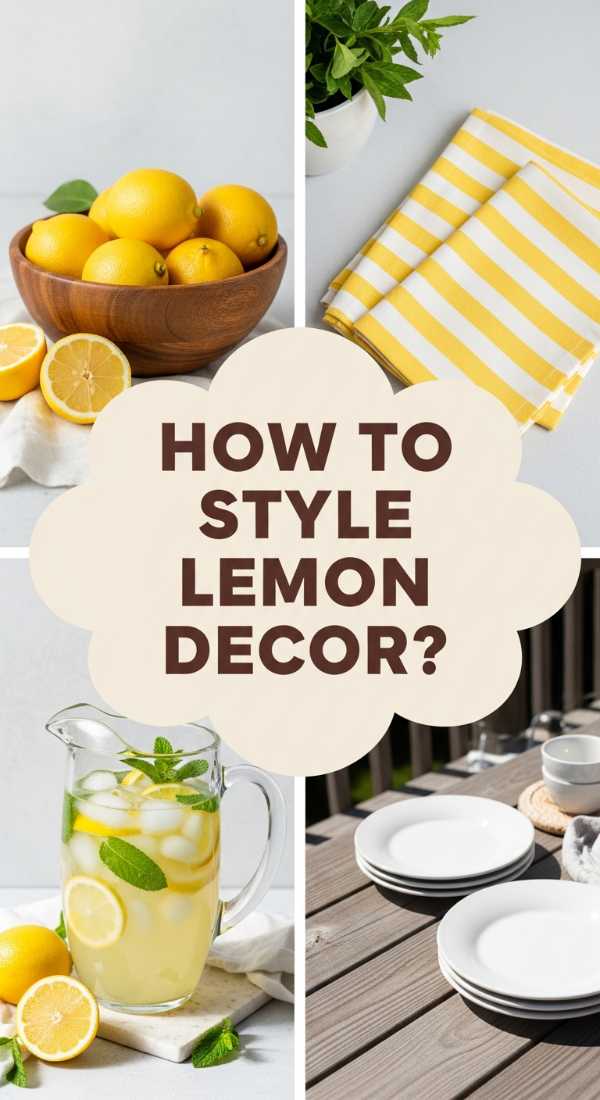 How To Arrange Lemon Table Decor For A Zesty Summer Vibe 69e5fe1522e7c