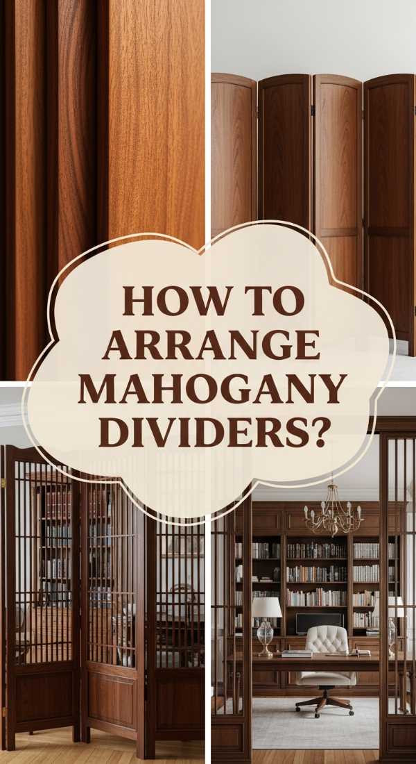 How To Arrange Mahogany Dividers For Elegant Privacy 69e9fc750c77f