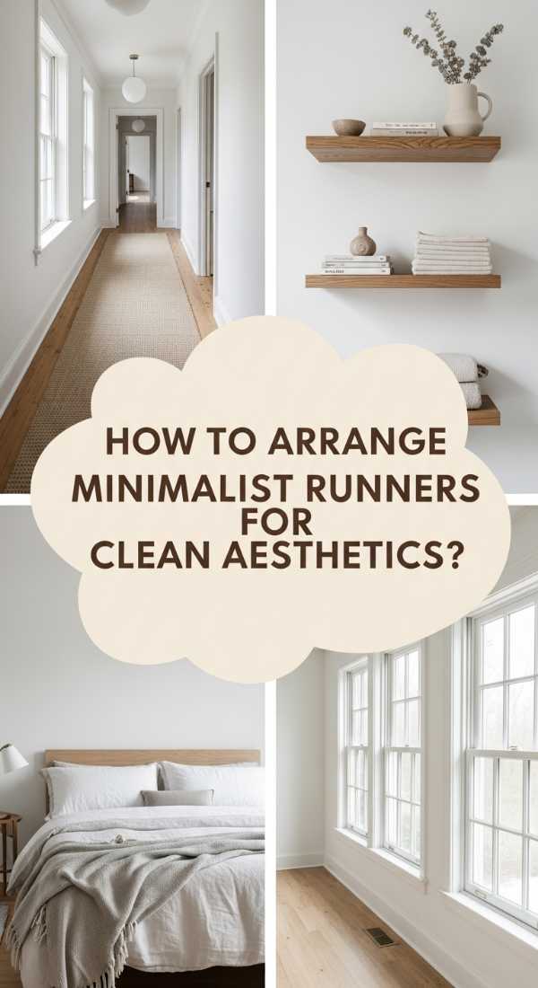 How To Arrange Minimalist Runners For Clean Aesthetics 69f2f4e083aa2