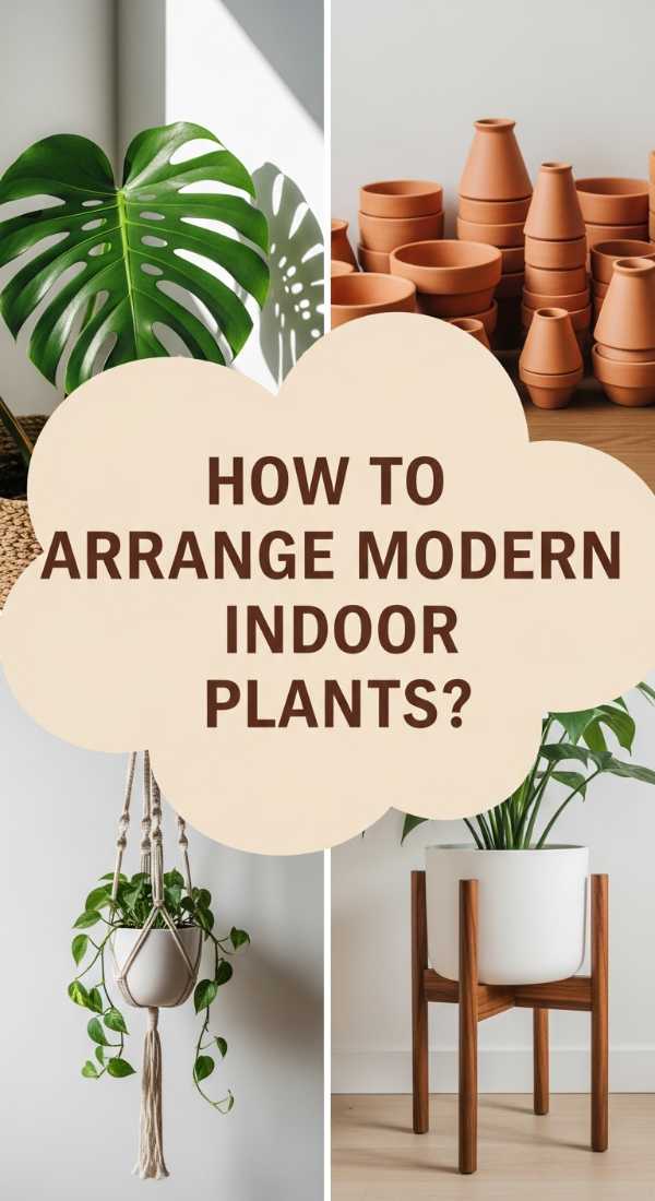 How To Arrange Modern Indoor Plants For A Fresh Natural Vibe 69e32438d0459