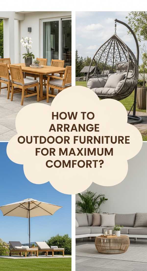 How To Arrange Outdoor Furniture For Maximum Comfort 69f0821f8b779