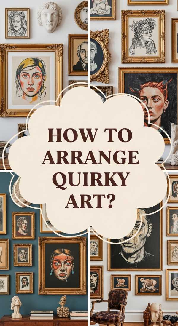 How To Arrange Quirky Art For An Inspiring Gallery Wall Display 69ecaecd041c8