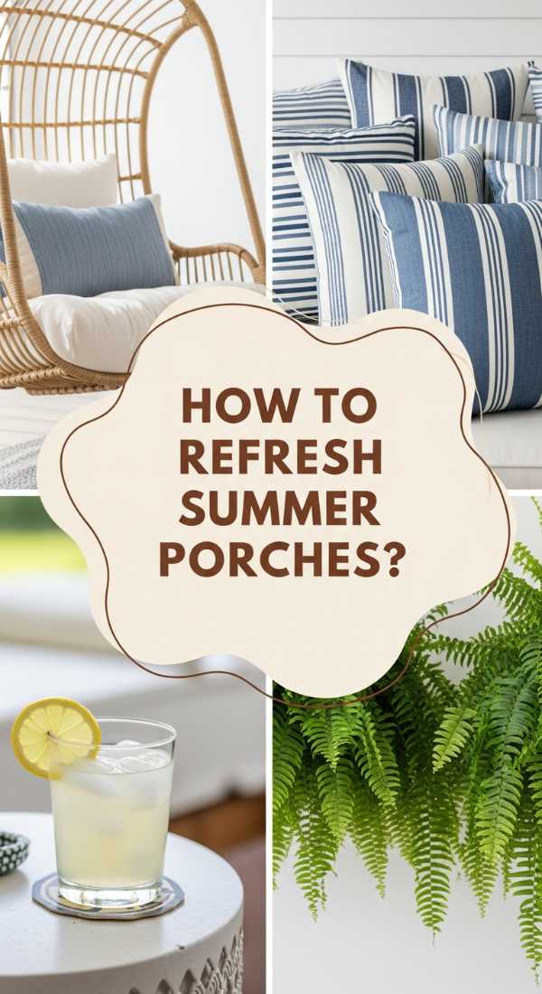 How To Arrange Refreshing Summer Porch Decor For Outdoor Relaxation 69dde90d7a7a8