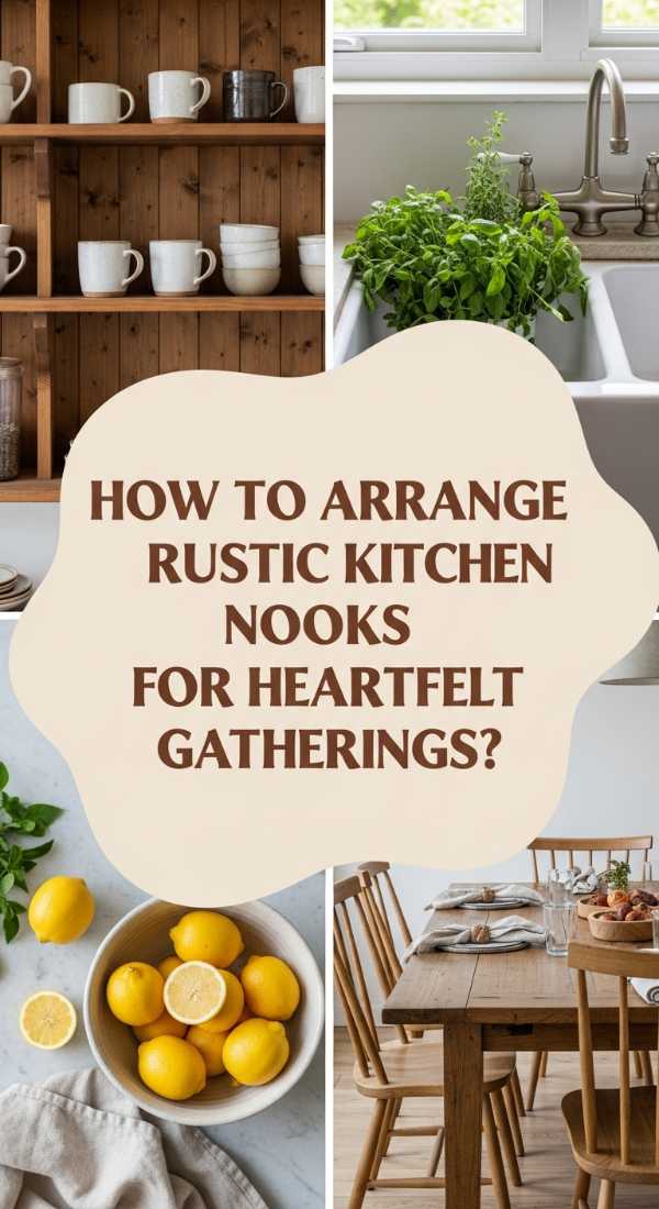 How To Arrange Rustic Kitchen Nooks For Heartfelt Gatherings 69f07ee6d6491