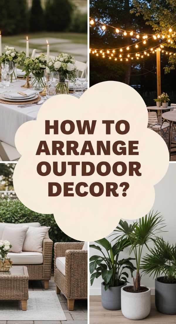 How To Arrange Stunning Outdoor Garden Decor For The Perfect Summer Soiree 69df1e8002373