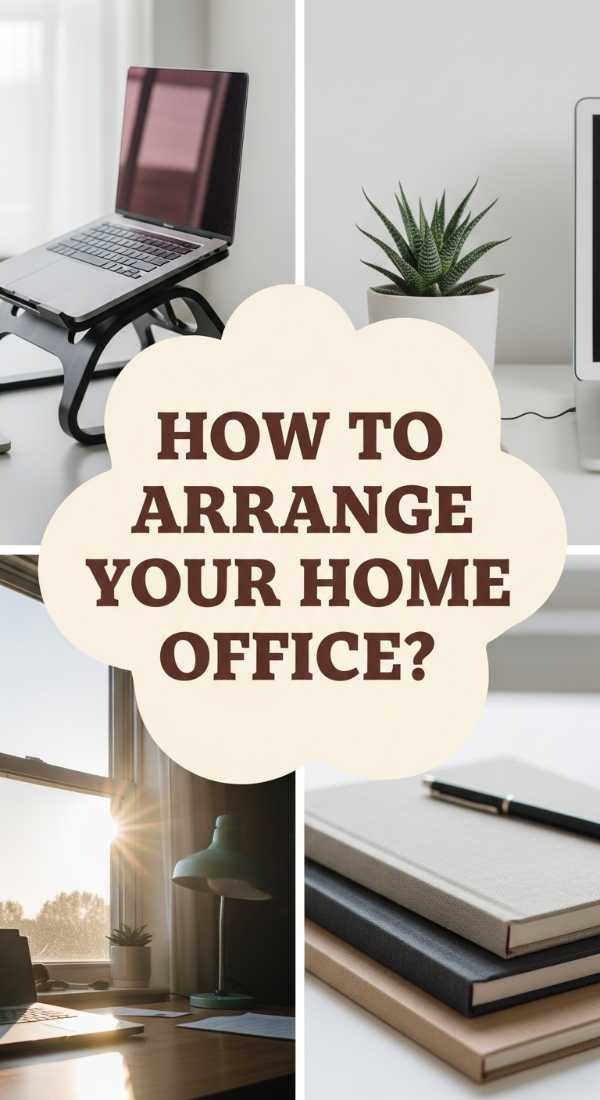 How To Arrange Your Home Office For Sustainable Daily Comfort 69f0807421ed1