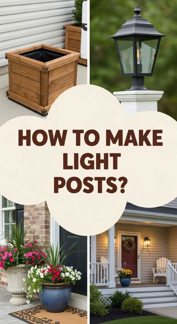 How To Assemble A Diy Planter Light Post For A Bright Welcoming Entrance 69ef170e13ed2