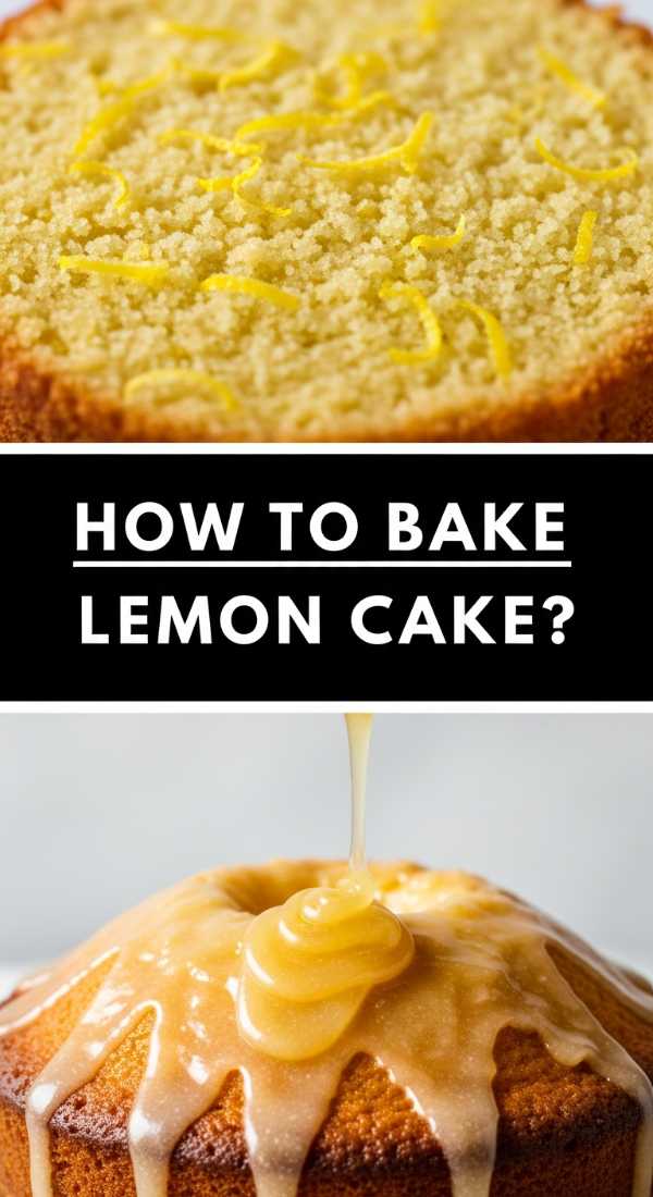 How To Bake A Fresh Lemon Cake 69df6b41696da