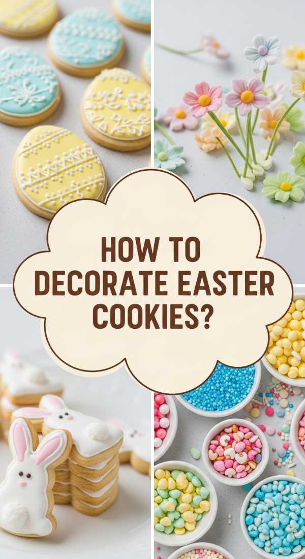 How to Bake Adorable Easter Cookies for Sweet Spring Vibes
