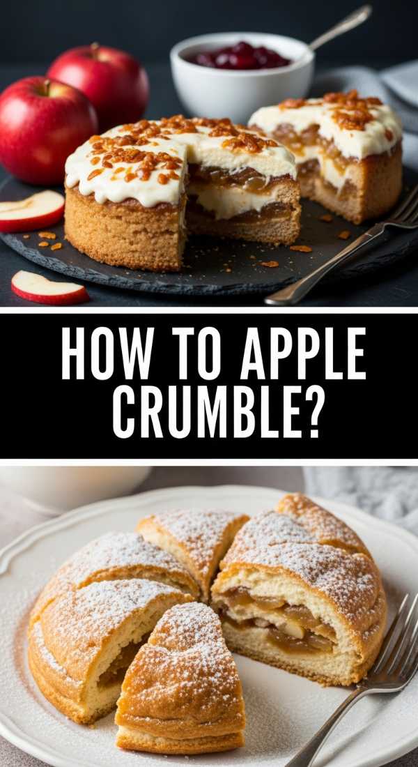 How to bake apple crumble?