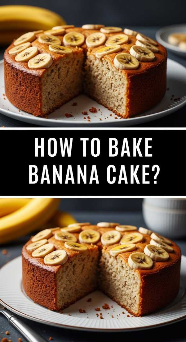 How To Bake Banana Cake 69eb8c37736a7