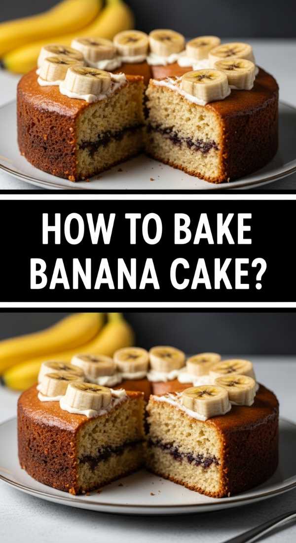 How To Bake Banana Cake 69eb8c444636e