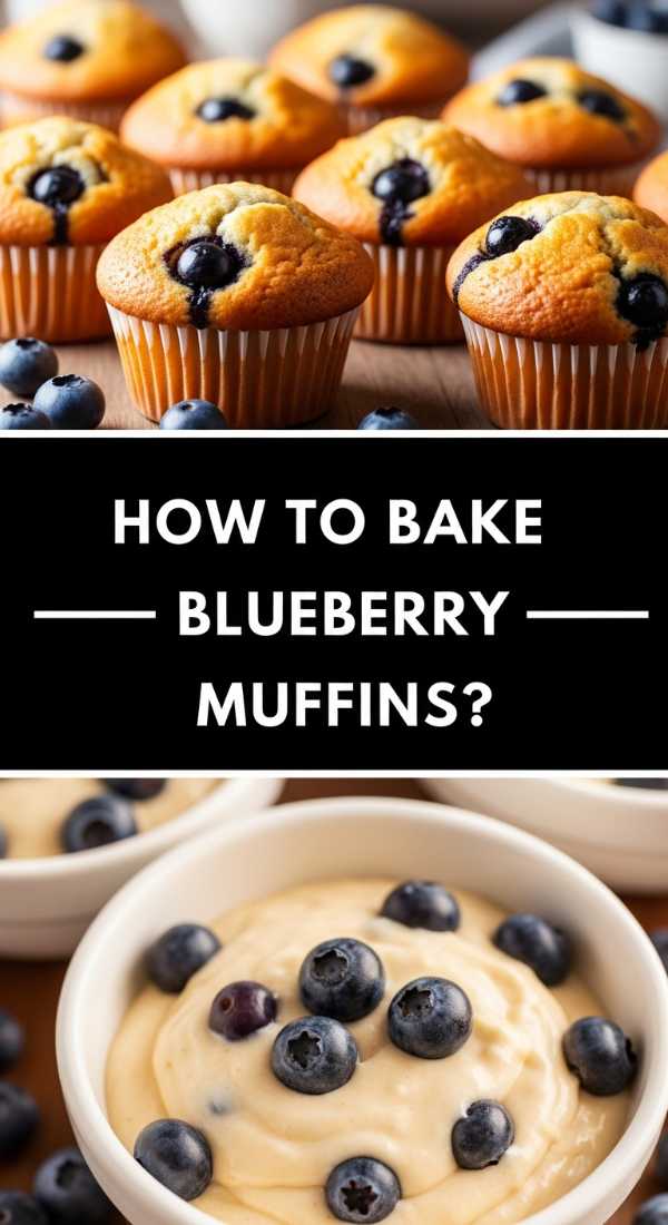 How To Bake Blueberry Muffins 69ef870bb664a
