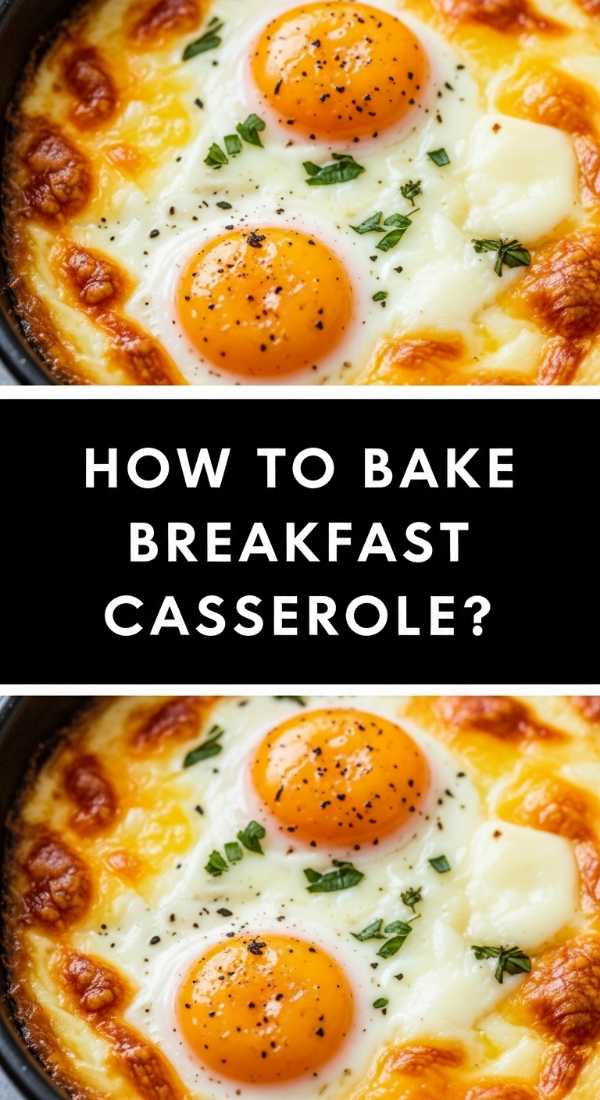 How To Bake Breakfast Casserole 69e85b26f372c