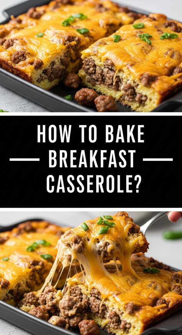 How To Bake Breakfast Casserole 69eca5b374cd9