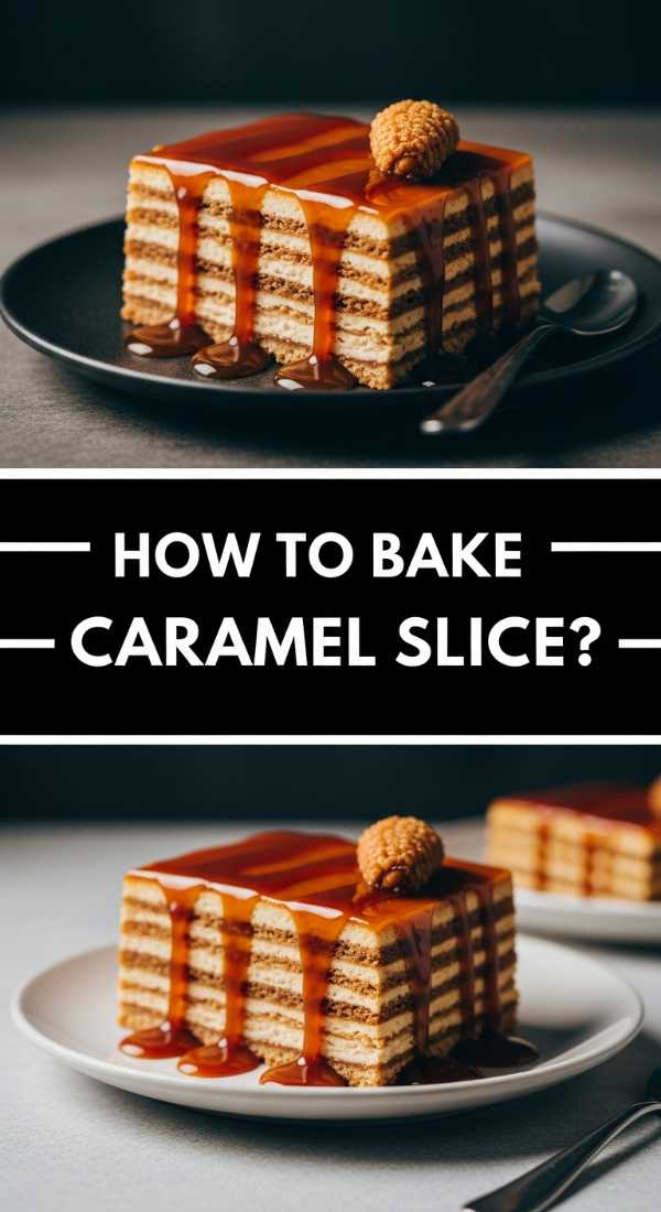 How to bake caramel slice?