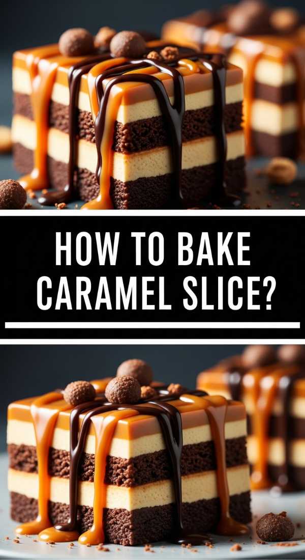 How to bake caramel slice?