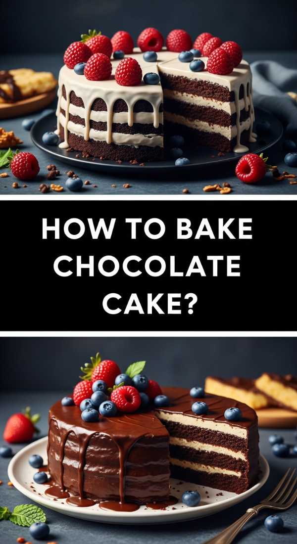 How To Bake Chocolate Cake 69ee3acd27037