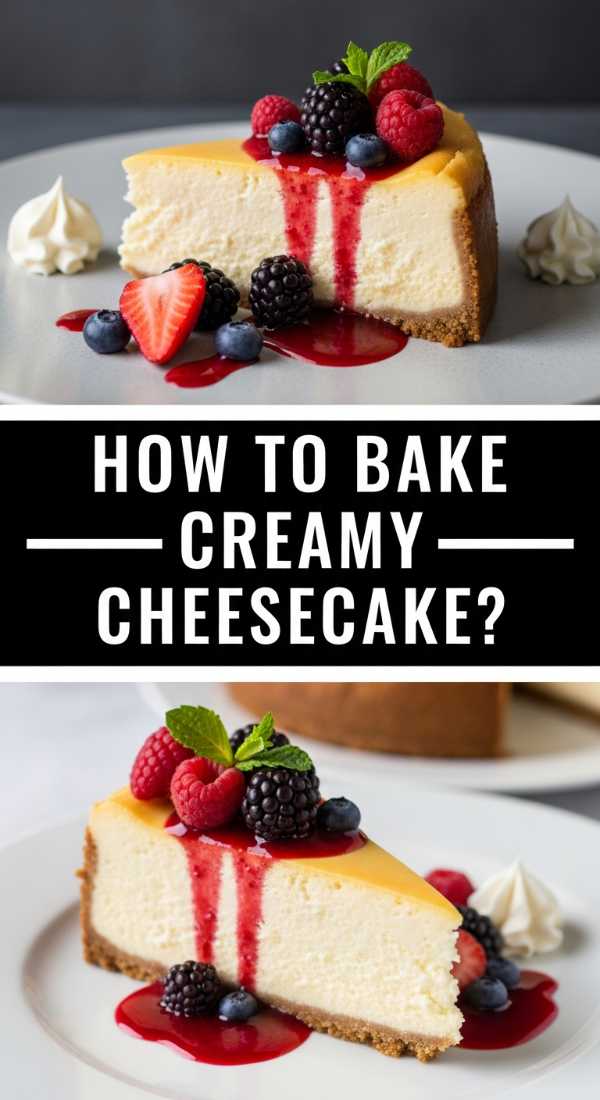 How To Bake Creamy Cheesecake 69de7db7b963b