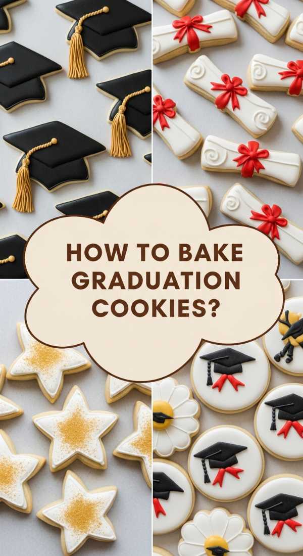 How to Bake Custom Graduation Cookies for a Personal Celebration