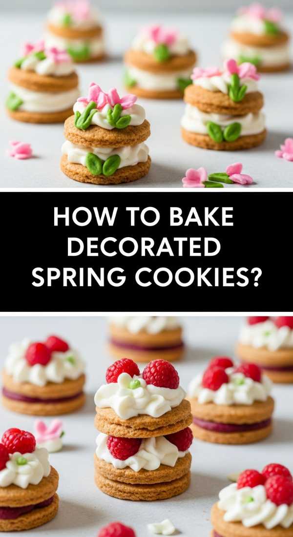 How To Bake Decorated Spring Cookies 69ef8c3d2e333