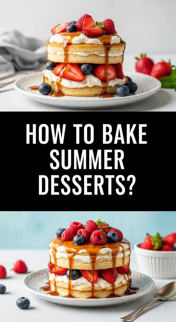 How To Bake Easy Summer Desserts 69f39666eb821