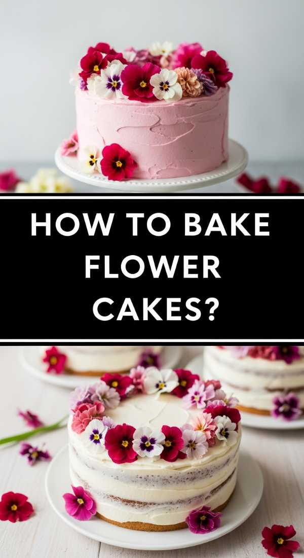 How To Bake Flower Cakes 69e6377b7aa32