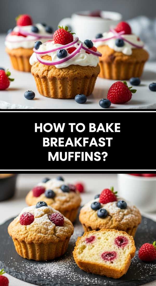 How To Bake Fluffy Breakfast Muffins 69e71c9101b9b
