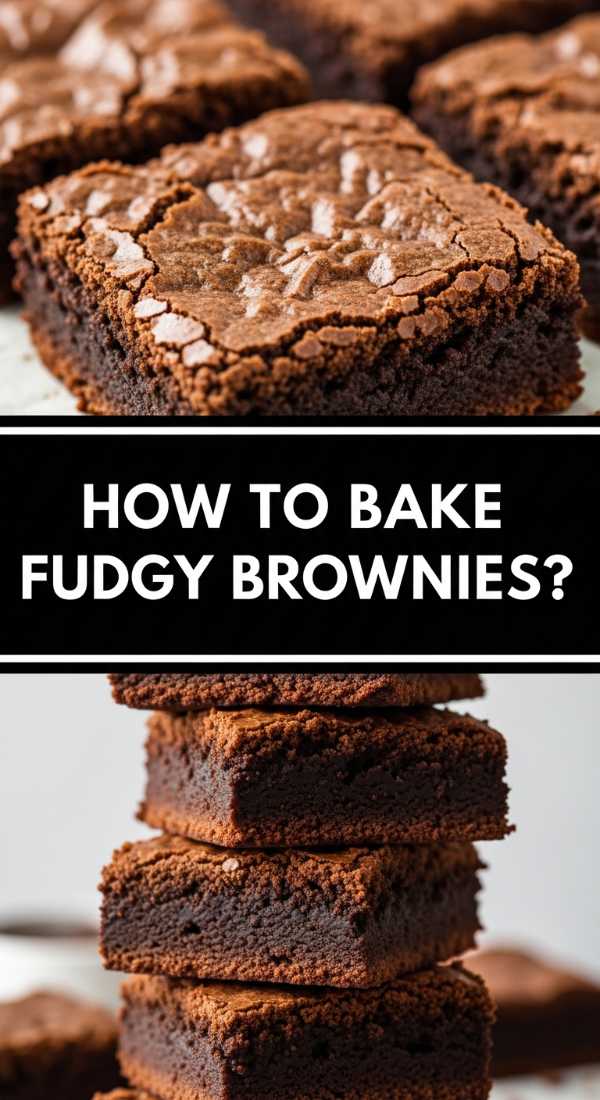 How To Bake Fudgy Brownies 69e51353efb63