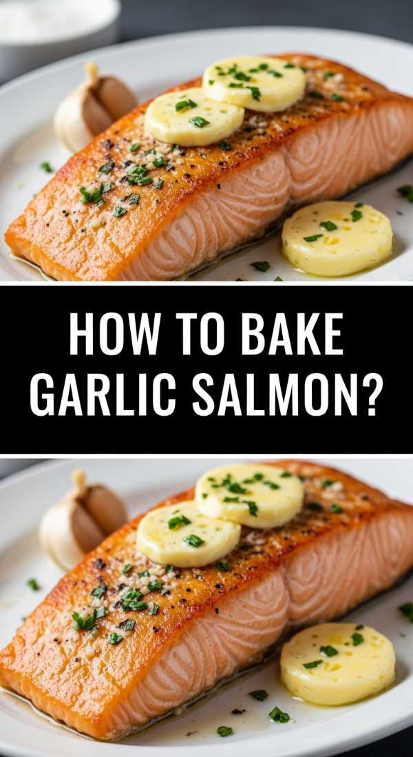 How To Bake Garlic Salmon 69ea51faeadd2