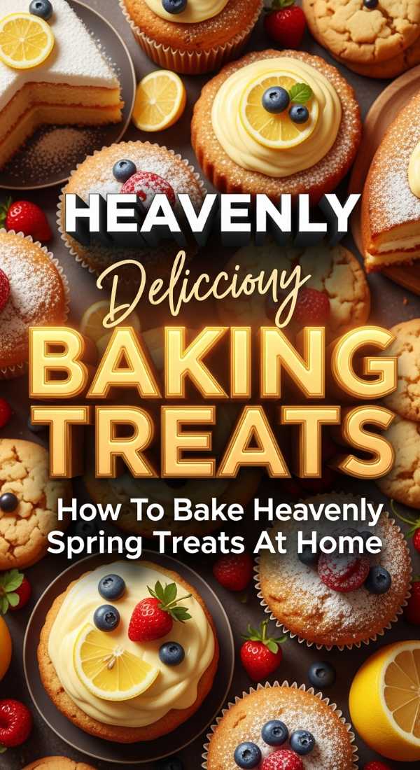 How To Bake Heavenly Delicious Spring Baking Treats At Home 69e5cd98d1c89