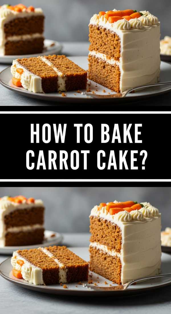 How To Bake Moist Carrot Cake 69e2287181661