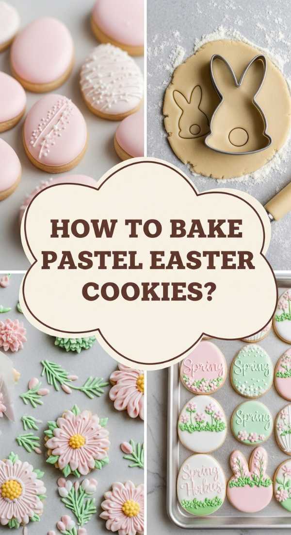How To Bake Pastel Easter Cookies For The Sweetest Spring Celebration 69df1b581ad86