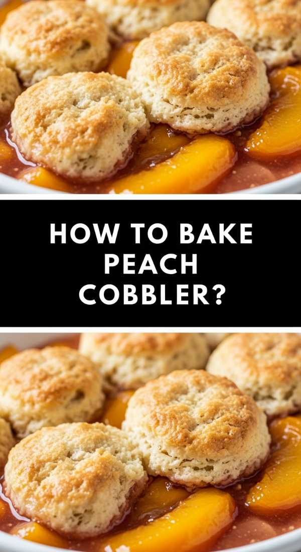 How To Bake Peach Cobbler 69ef870633d06