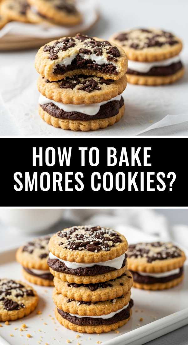 How To Bake Smores Cookies 69e85b31387b0
