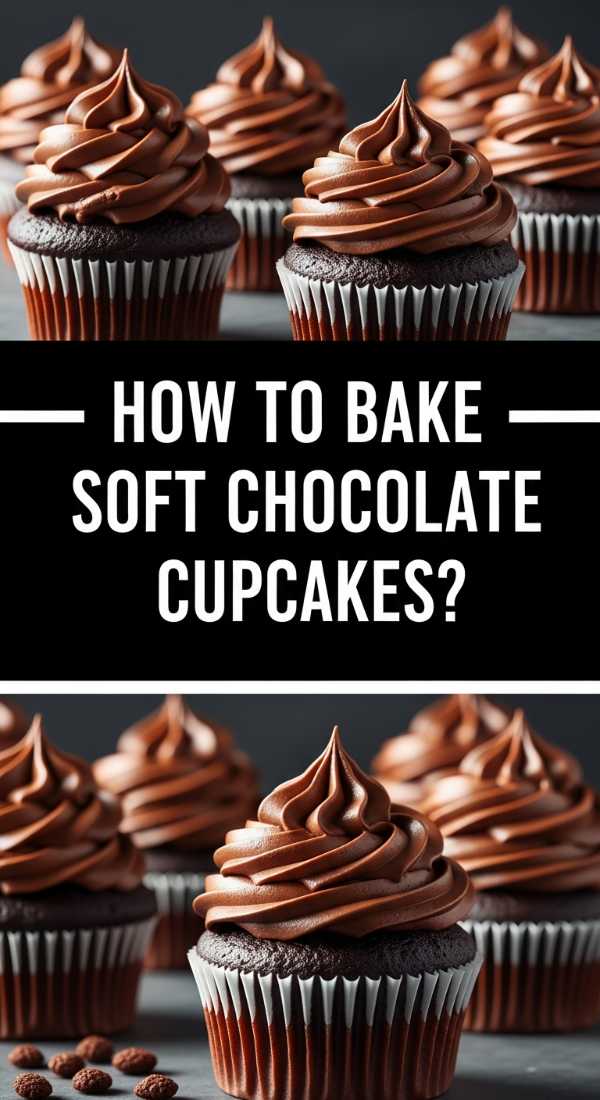 How To Bake Soft Chocolate Cupcakes 69e51174ec315