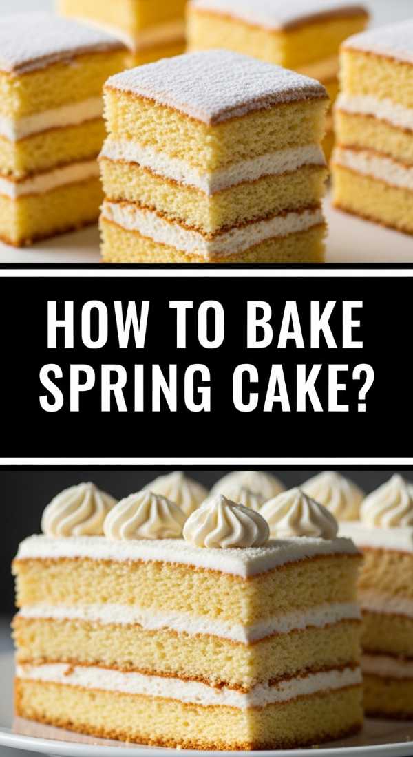 How To Bake Spring Cake 69df697f8d107