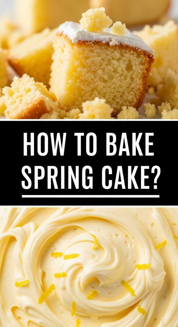 How To Bake Spring Cake 69ef89230be7b
