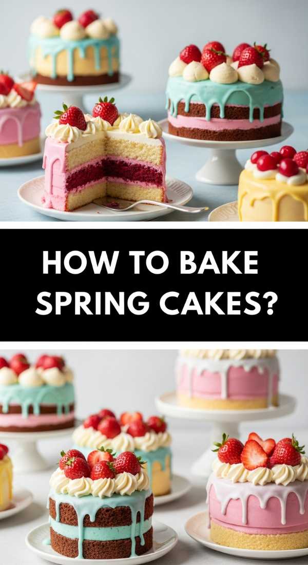 How To Bake Spring Cakes 69df8f6250f2a