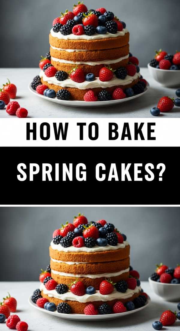 How To Bake Spring Cakes 69e6375e23262
