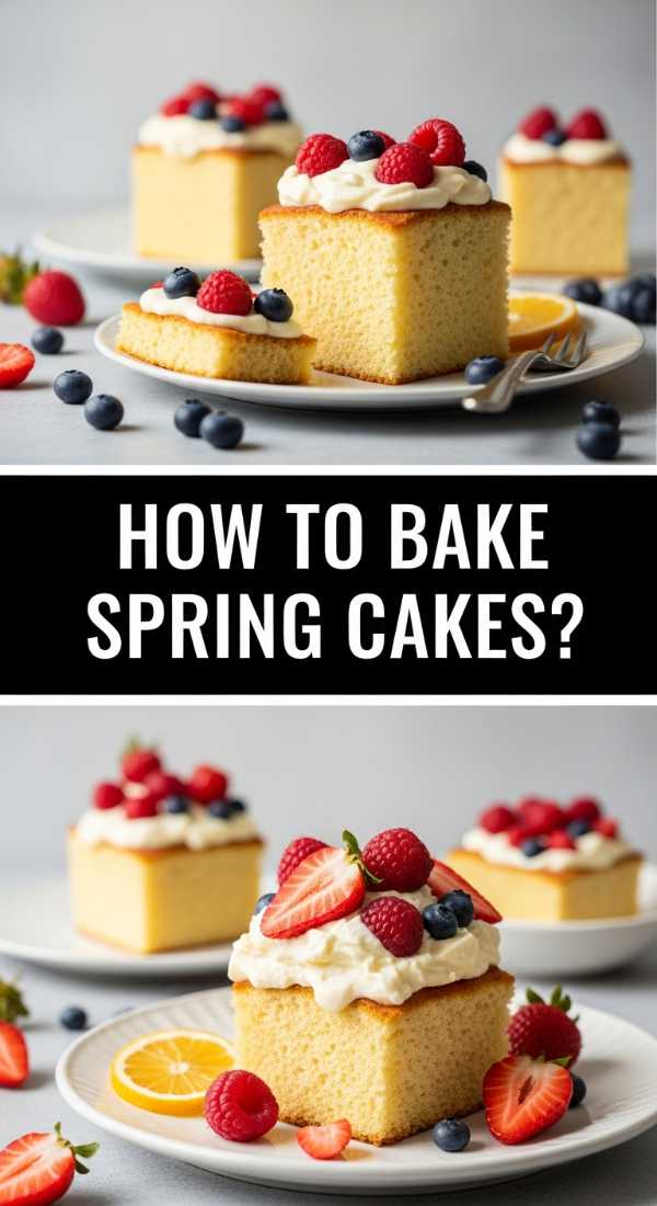 How To Bake Spring Cakes 69e75663cedeb