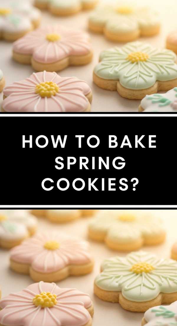 How To Bake Spring Cookies 69ef8c350fb6f