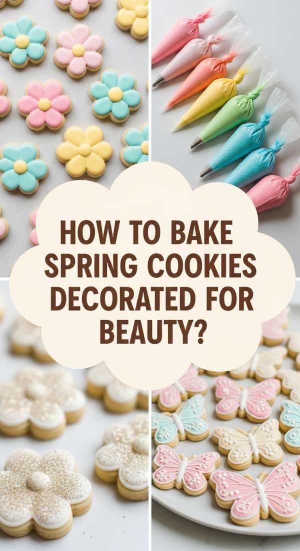 How To Bake Spring Cookies Decorated For The Most Sweet Seasonal Treats 69df1daccdf79