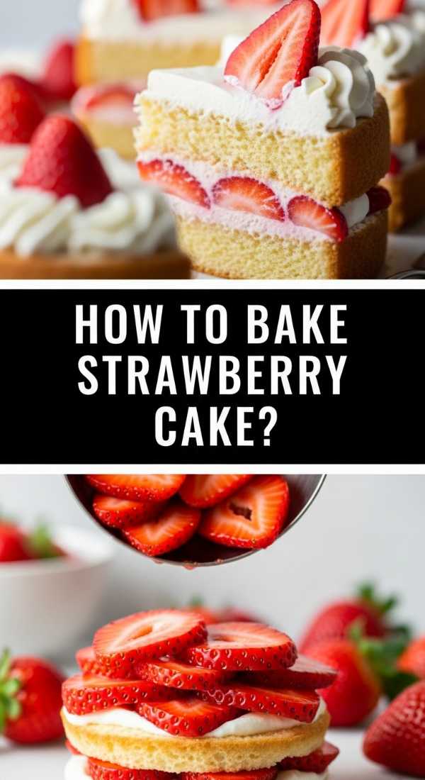 How To Bake Strawberry Cake 69df6b3dc9764