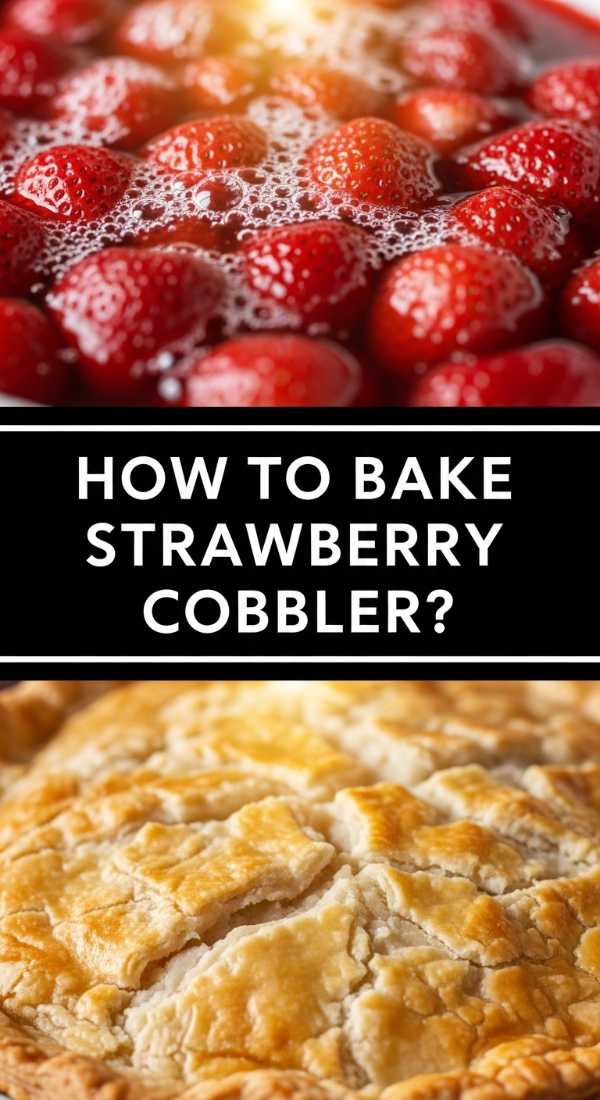 How To Bake Strawberry Cobbler 69e6377442860