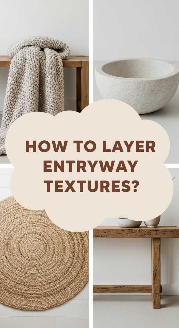 How To Balance Textures In An Entryway For A Warm And Cozy Feeling 69eb42cddff25