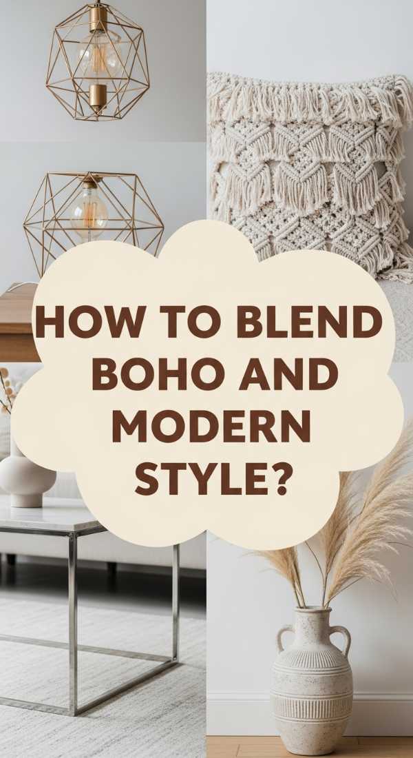 How To Blend Boho Accents With Modern Small Space Living 69e3257badb1a