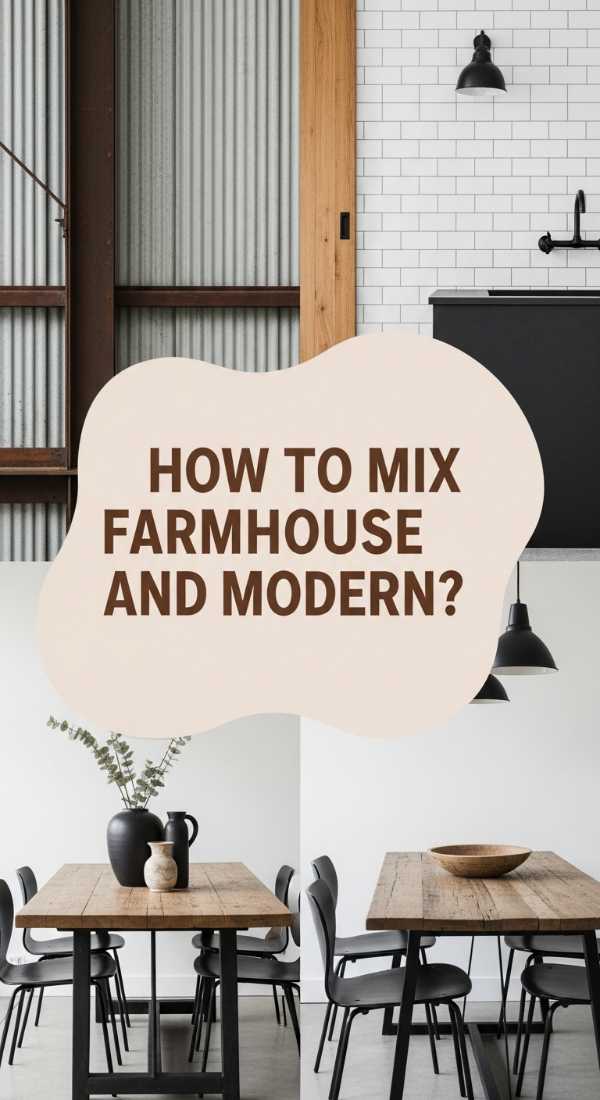 How To Blend Farmhouse And Modern Decor For A Unique Style 69e5ffaf37f58