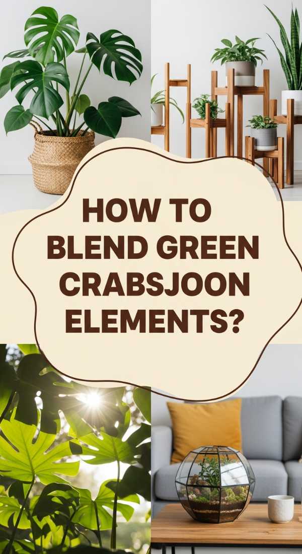 How To Blend Green Crabsjoon Elements For A Lush Indoor Garden Feel 69dde9101412e